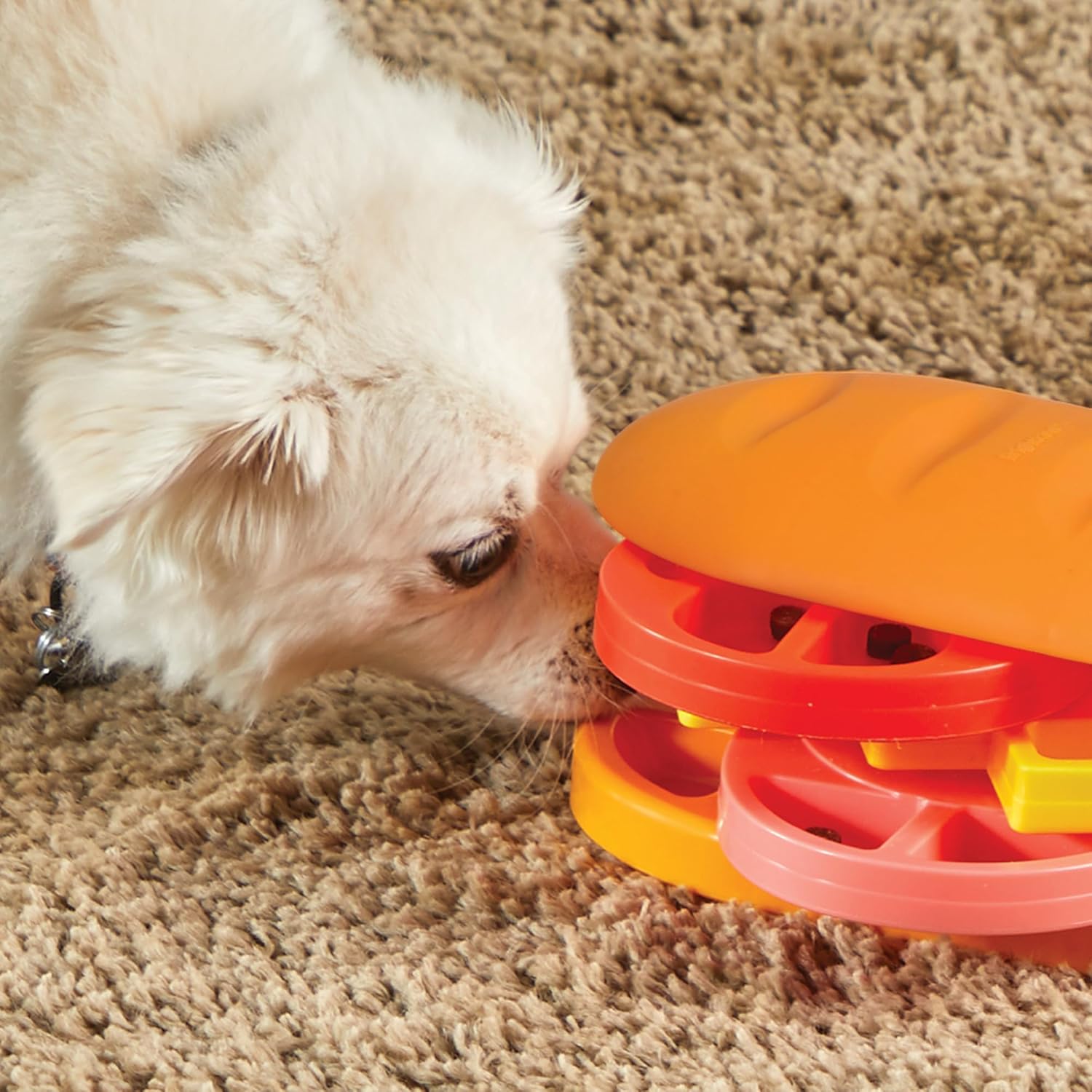 Brightkins Pupstrami Surprise! Treat Puzzle – Juguetes de rompecabezas para perros, juguetes interactivos para perros, regalos para perros