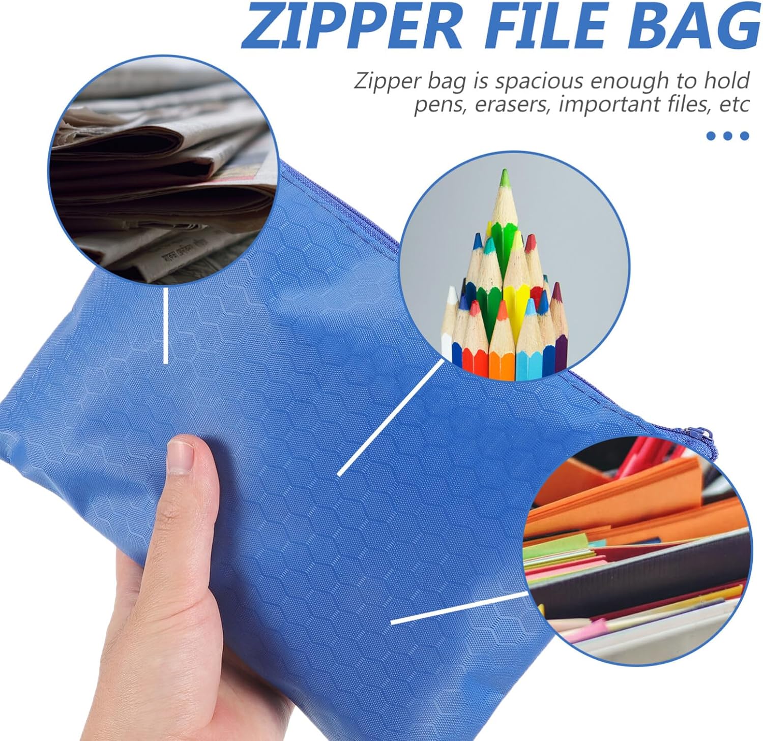 EXCEART Kit de herramientas Bolsa de herramientas Bolsa de herramientas Bolsa organizadora de documentos Bolsa organizadora de herramientas Bolsa de