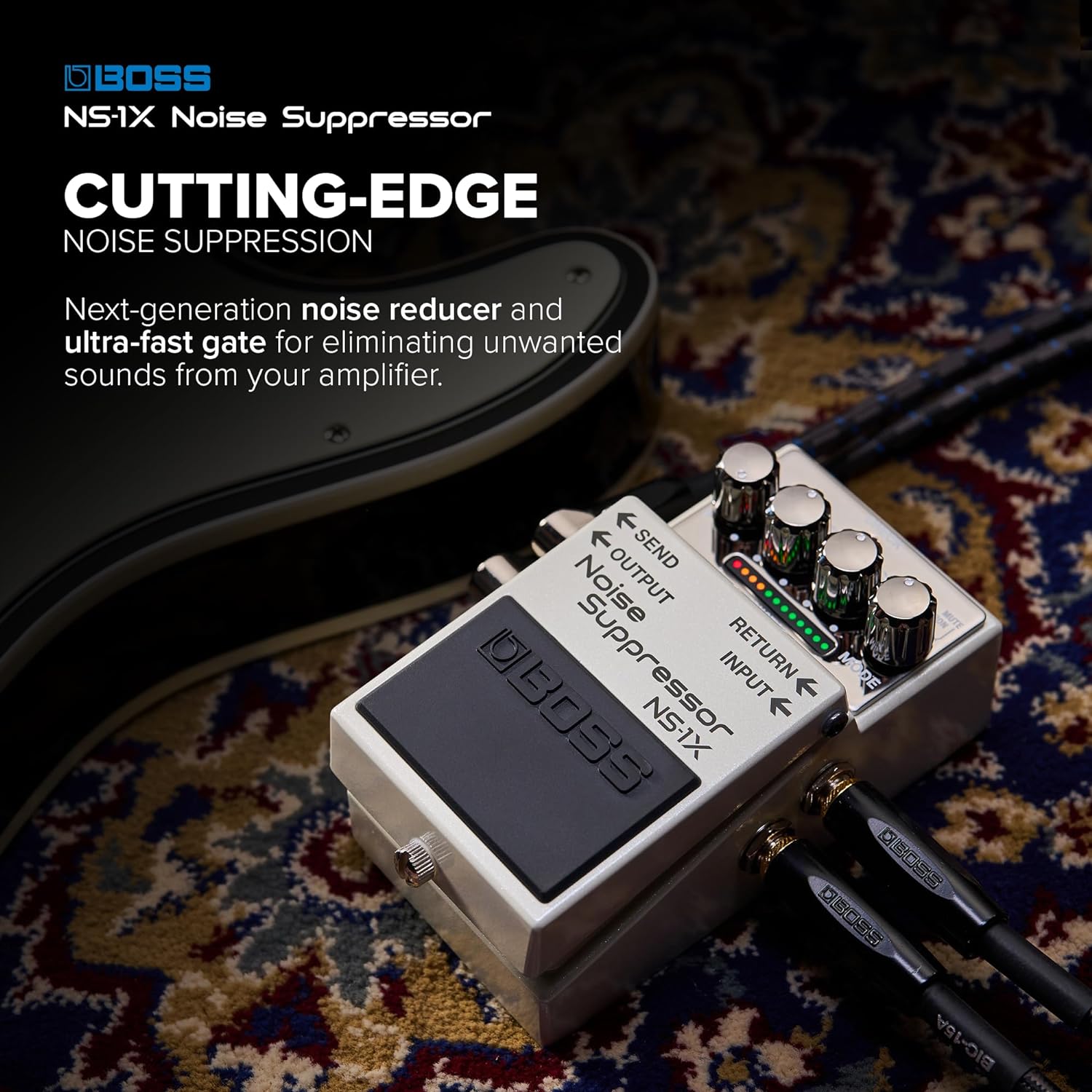 Boss Pedal supresor de ruido NS-1X