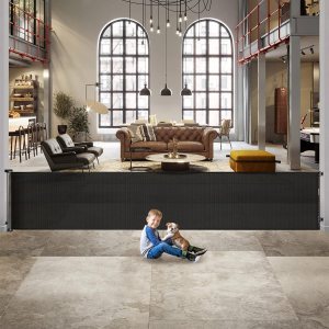 Puerta retráctil para perros de 140 pulgadas, puertas extra anchas para perros, para grandes aberturas, puertas retráctiles para bebés, puerta extra Puerta retráctil para perros de 140 pulgadas, puertas extra anchas para perros, para grandes aberturas, puertas retráctiles para bebés, puerta extra