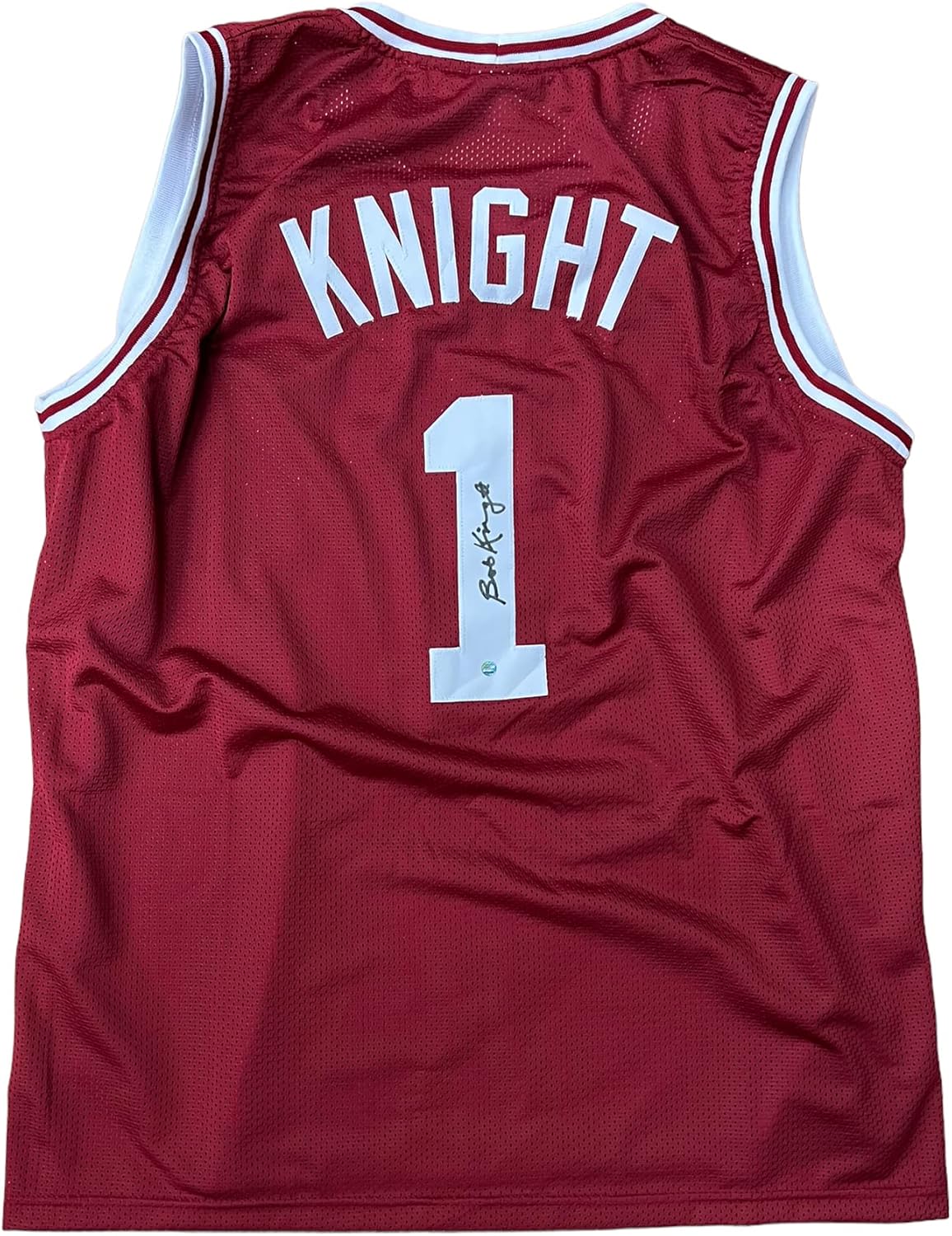Bob Knight Indiana Hoosiers Signed Autograph Custom Jersey Steiner Sports Certified