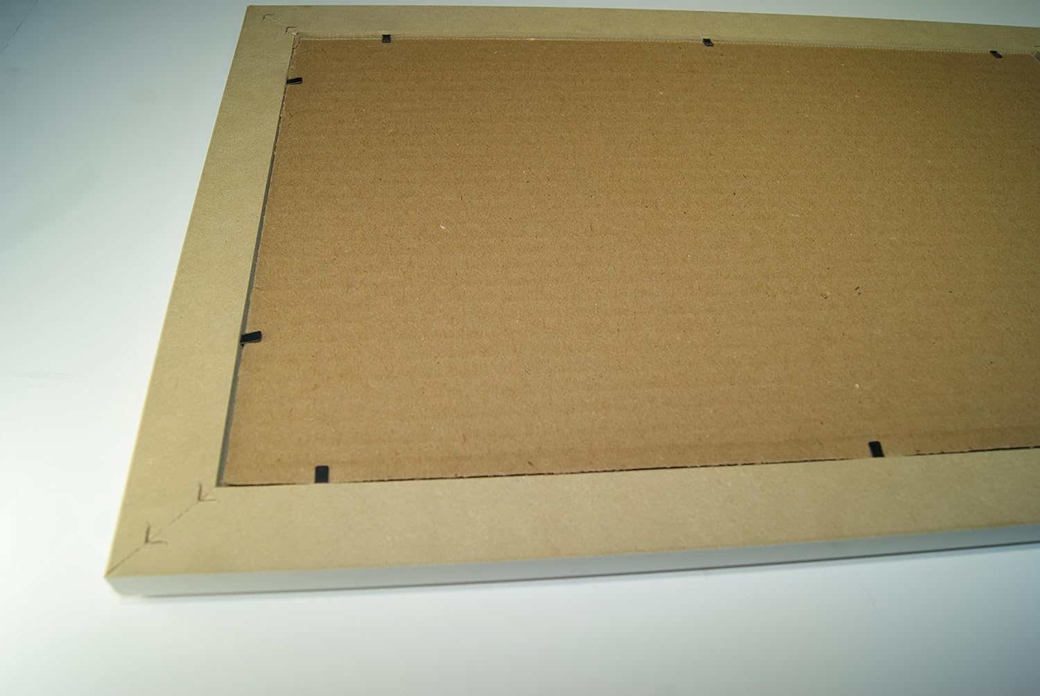 CreativePF- Marco de fotos de madera flotante con 5 aberturas para sostener fotografías de 5 x 7 pulgadas, incluye collage de alfombrillas blancas