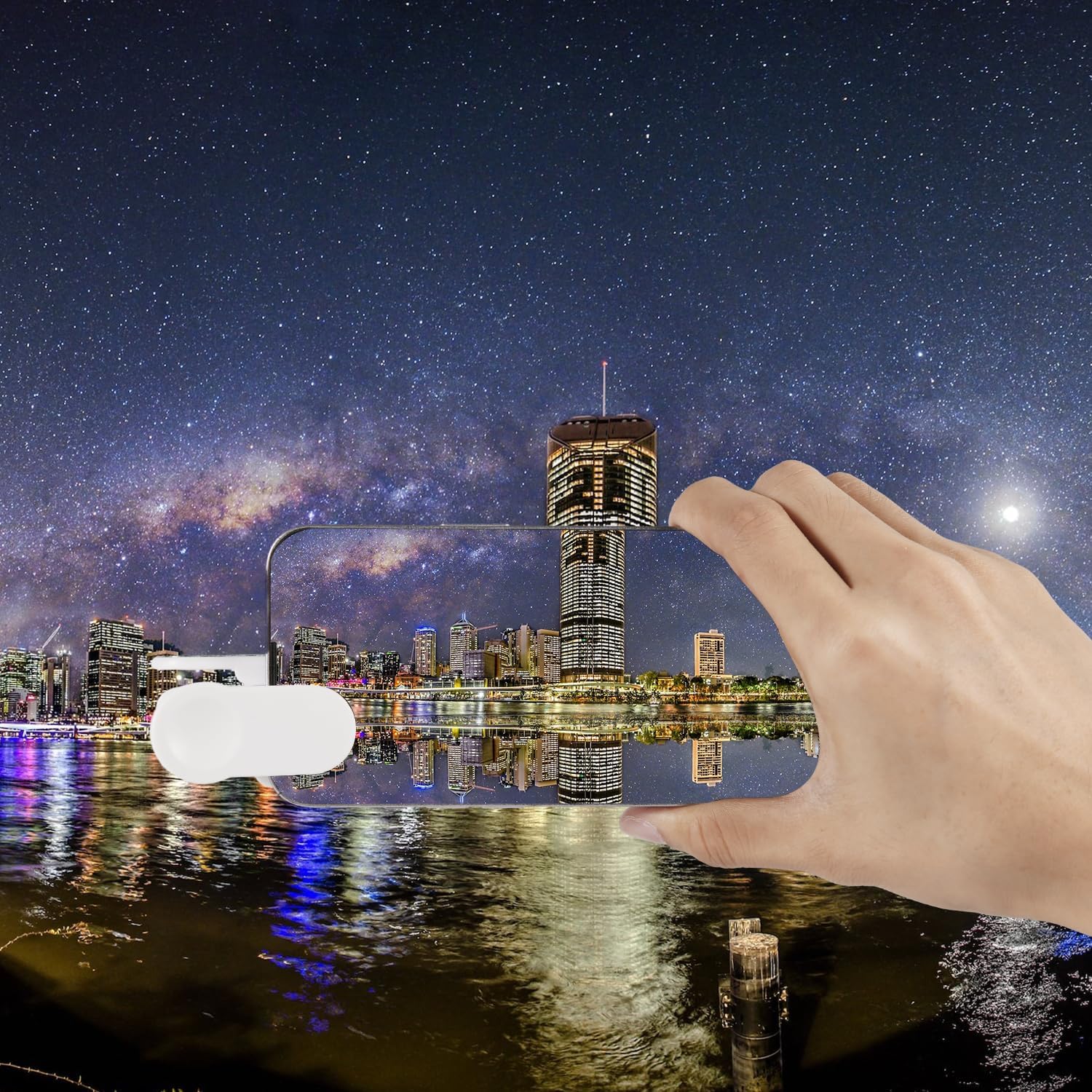 Espejo para cámara de teléfono celular, kit de clip de reflexión ajustable para cámara de teléfono, kit de clip de reflexión para espejo de cámara,