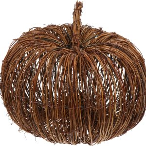 Sewroro Calabazas artificiales de mimbre de ratán de calabaza tejida, 1 unidad, Acción de Gracias, Halloween, cosecha de otoño, decoraciones Sewroro Calabazas artificiales de mimbre de ratán de calabaza tejida, 1 unidad, Acción de Gracias, Halloween, cosecha de otoño, decoraciones