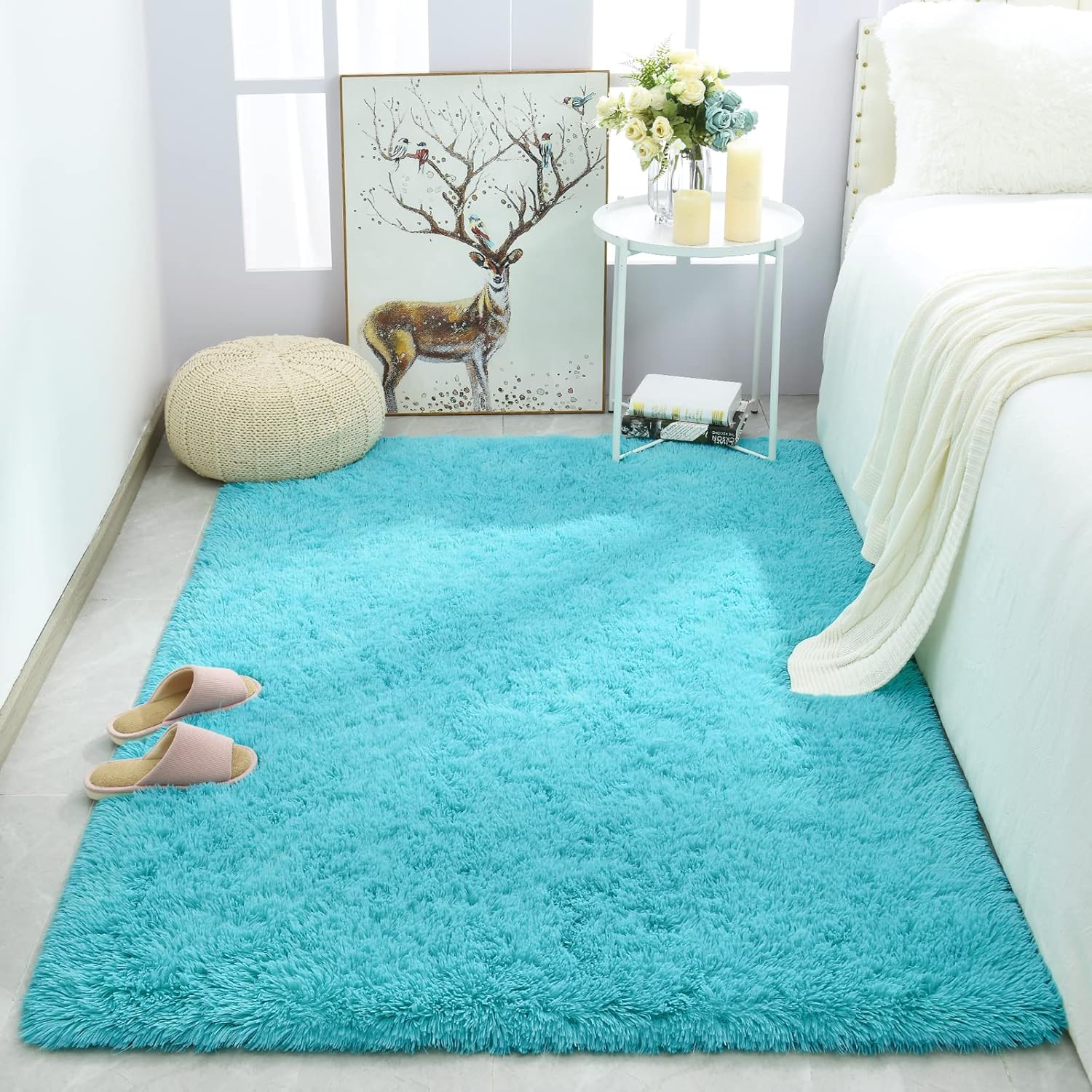 Merelax – Tapete moderno afelpado para habitación de niños y guardería, tapete decorativo suave, regalo para shower de bebé y de cumpleaños o