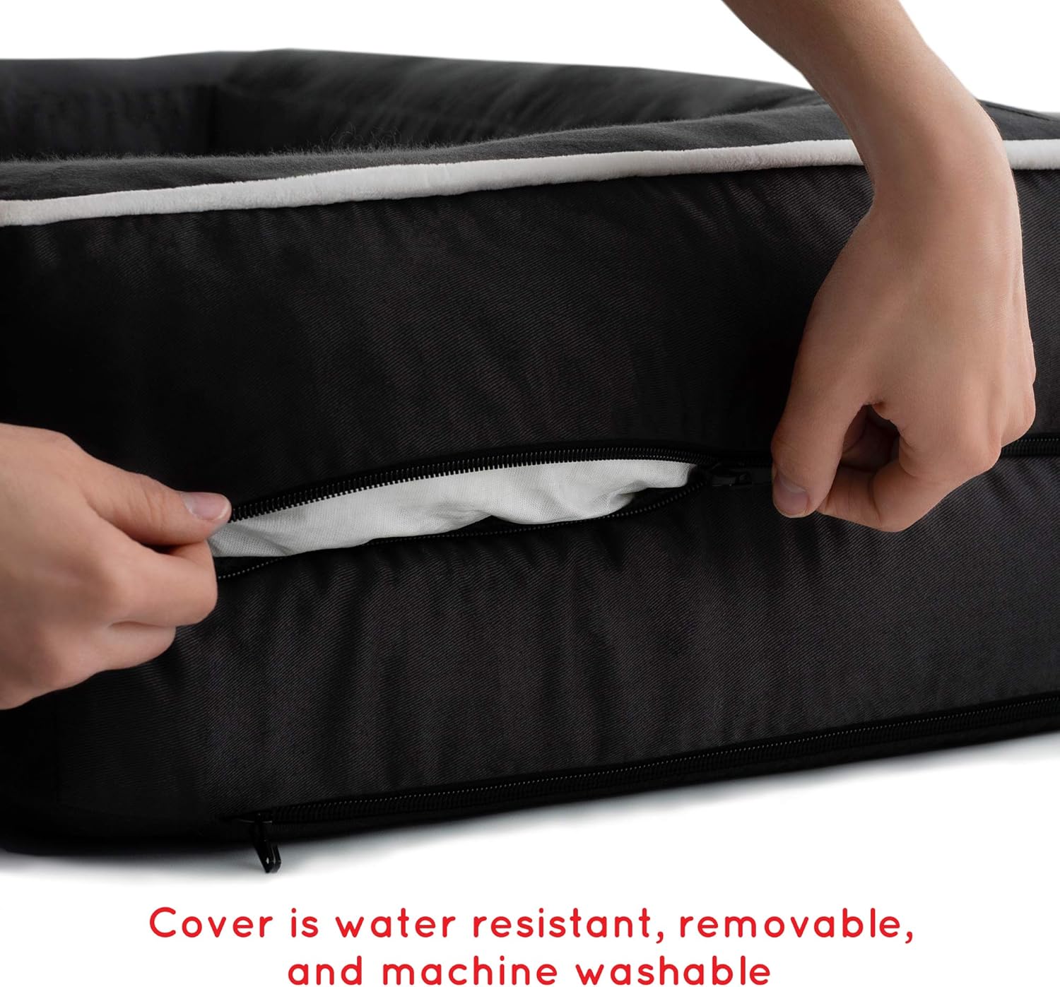 Brindle Cama ortopédica para perros extra grandes, sofá cama impermeable para perros extragrande, sofá cama de espuma viscoelástica de apoyo para