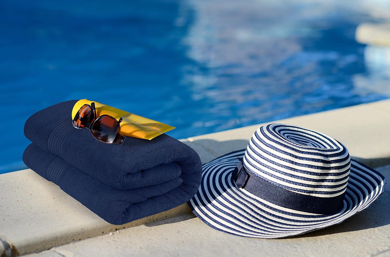 Utopia Towels – Paquete de 2 toallas de baño jumbo de alta calidad – Toalla de baño extragrande 100% algodón altamente absorbente y de secado rápido