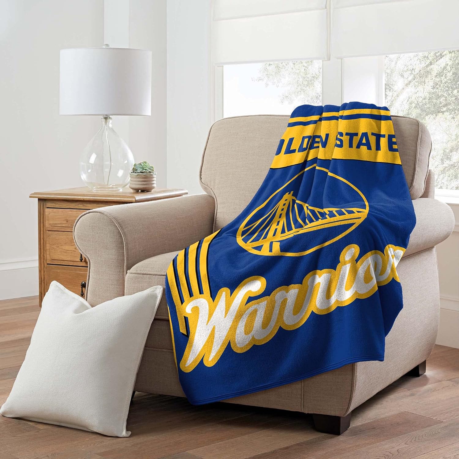 Northwest NBA Golden State Warriors – Manta de microfibra de 46 x 60 pulgadas