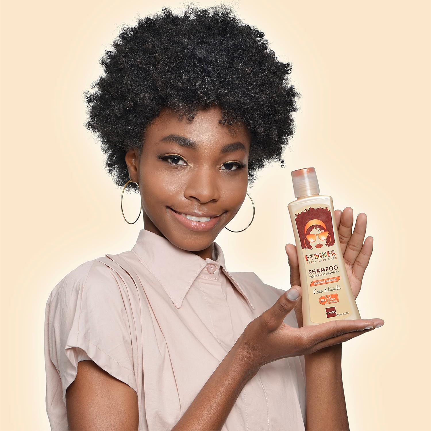 Etniker Tiendaia Kit – Máscara de acondicionamiento profundo con nuez de magdalena, cacay, acai, cupuaçu y proteína + champú nutritivo  hidratación,