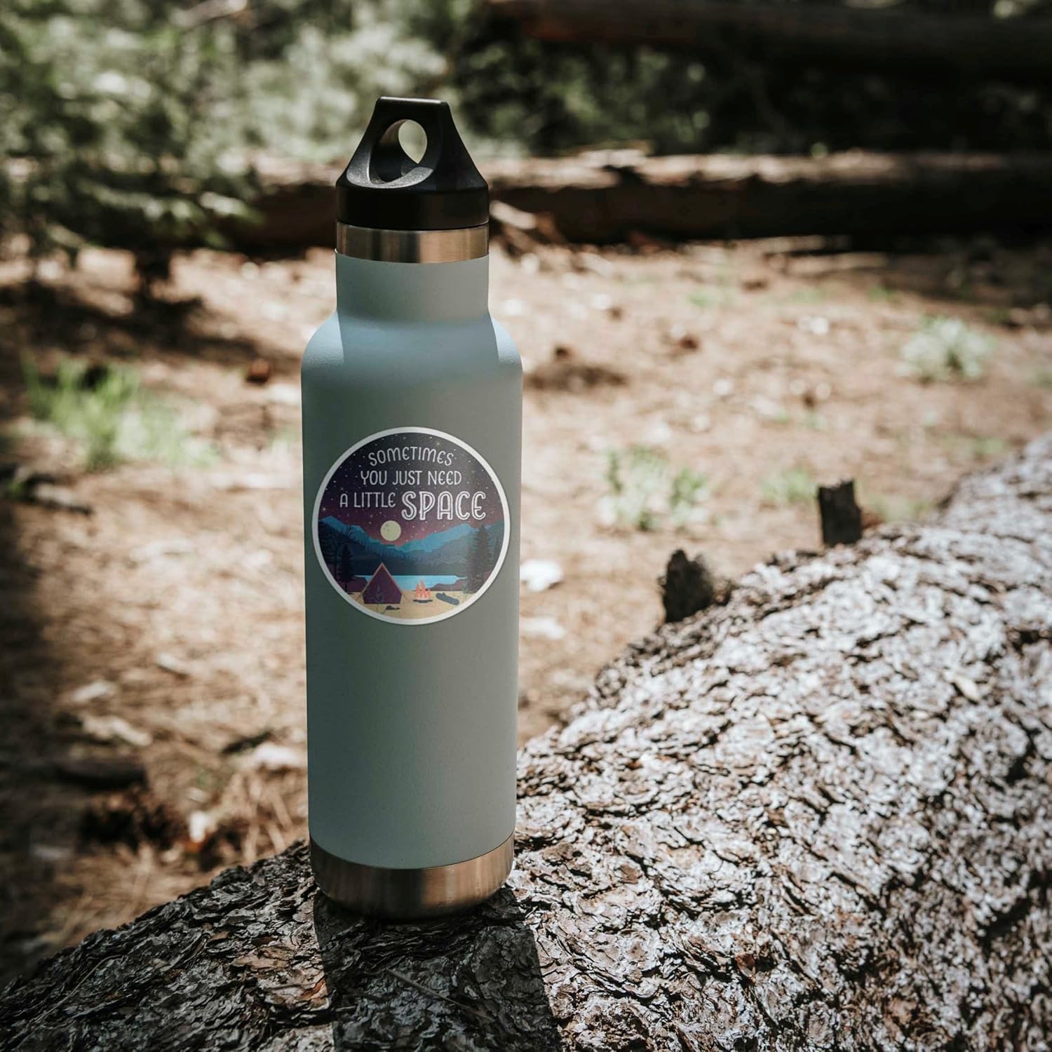 Sometimes You Need a Little Space Lake Bumper Stickers for Car – Lake Life Decals for Hydroflask – Explore Nature Quote Sticker for Tumblers