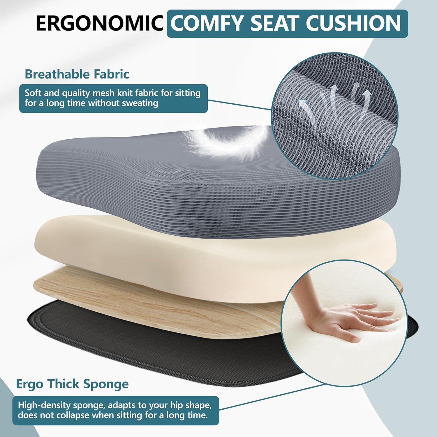MINLOVE Silla de oficina ergonómica con soporte lumbar ajustable y altura, reposabrazos abatibles de 90, sillas de escritorio Ergo con ruedas, silla