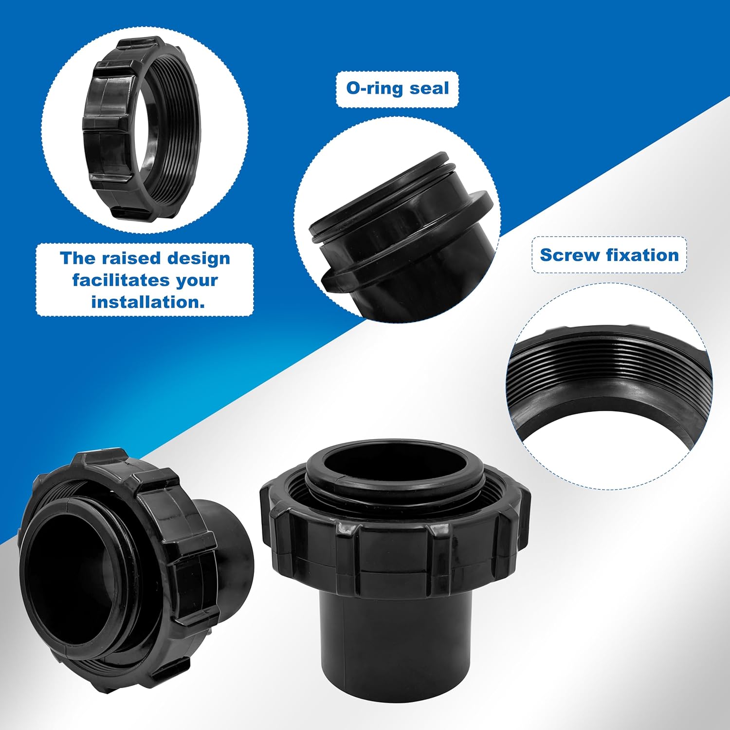 LEJUN DE2400PAK2CS Kit de filtro de fontanería de repuesto para filtro de cartucho transparente Hayward Swim C2020, C4020, C3020, C5020, apto para