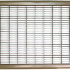 Rejilla de piso – Rejilla de aire de retorno de cuchillas fijas, Marrón, CECOMINOD068846 Rejilla de piso – Rejilla de aire de retorno de cuchillas fijas, Marrón, CECOMINOD068846