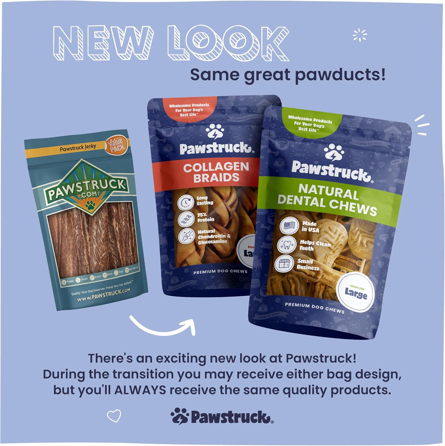 Pawstruck Masticables de carne seca de res prémium para perros, tiras grandes de 10 pulgadas  Apoya la salud de la cadera y las articulaciones