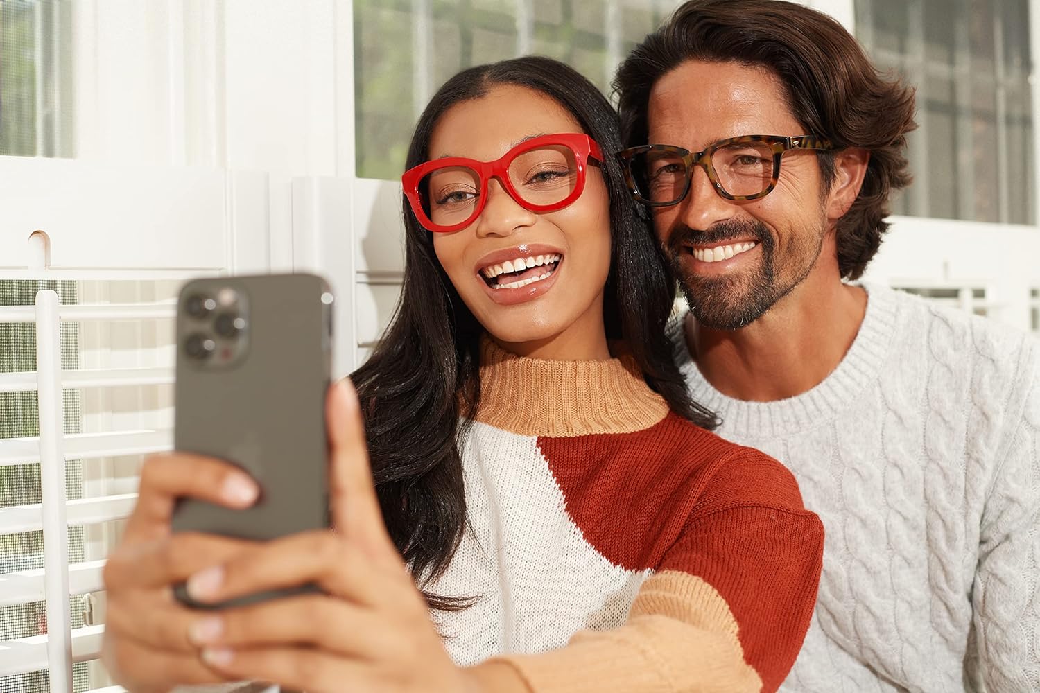 Peepers by PeeperSpecs Gafas de lectura de gran tamaño con bloqueo de luz azul para mujer