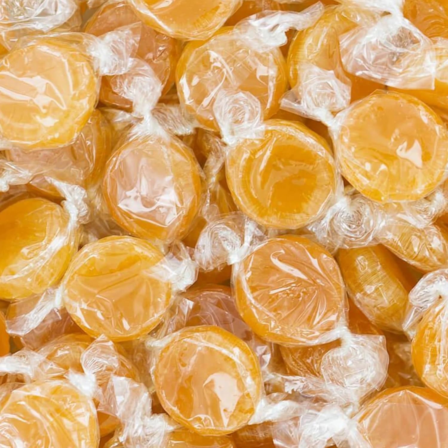RE8TIESS Coastal Bay Confections – Caramelos duros sin azúcar, sabor a caramelo, bolsas de regalo de 2.75 onzas, cesta de fiesta, relleno de