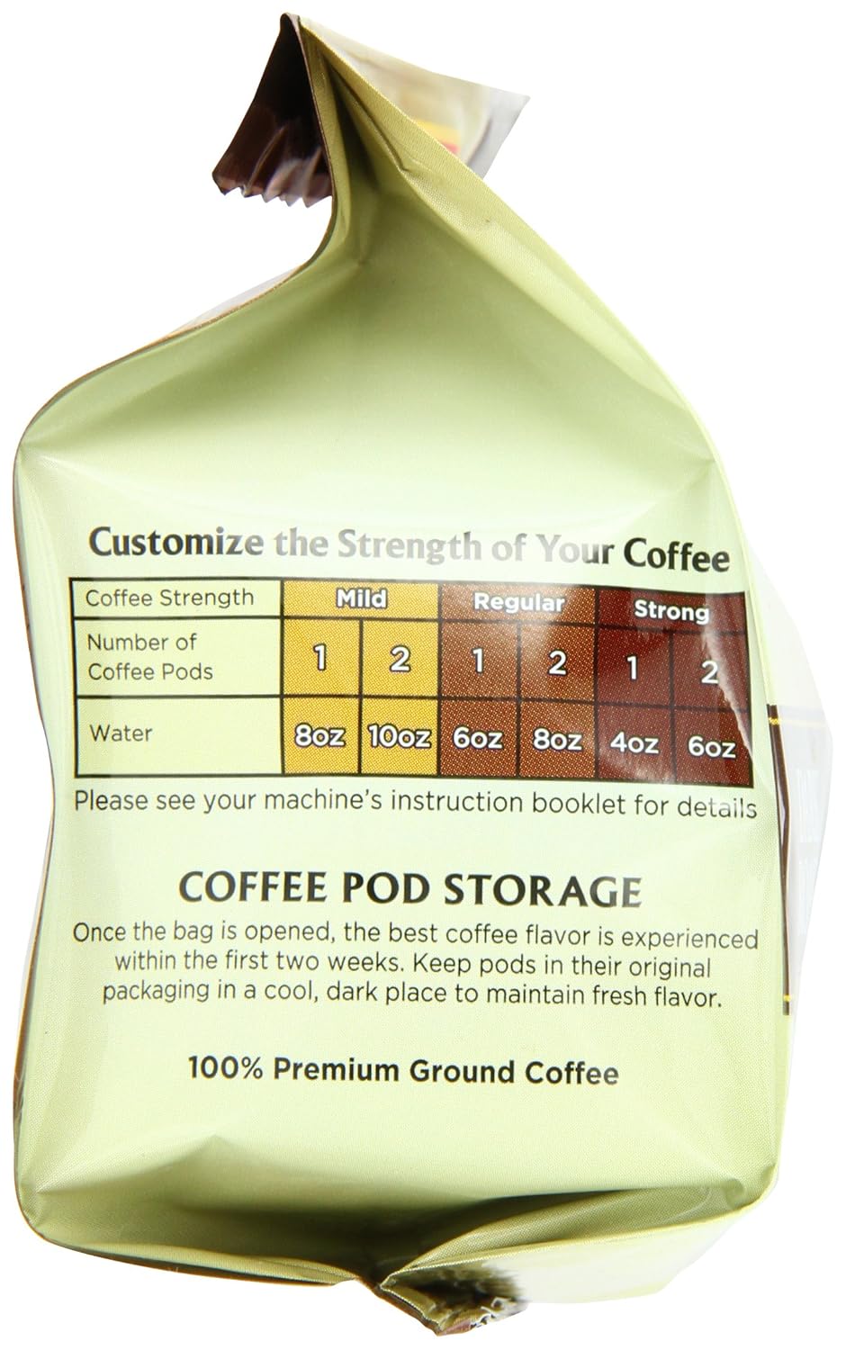 Melitta Cápsulas de café, tostado oscuro, 18 unidades (paquete de 6) 108 cápsulas en total