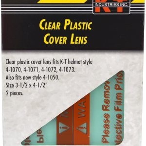 K-T Industries 4-1185 Lente de cubierta de plástico transparente para casco de soldadura K-T Industries 4-1185 Lente de cubierta de plástico transparente para casco de soldadura