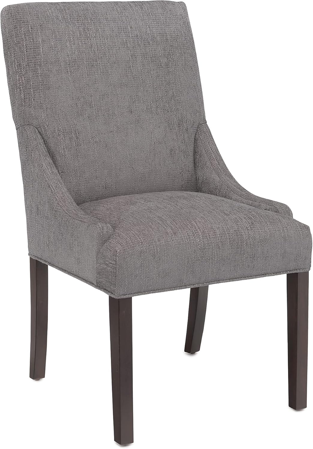 Marie Collection – Juego de 2 sillas de comedor tapizadas modernas, muebles de cocina de lujo con elegante acento de cabeza de clavo, 27.5 pulgadas