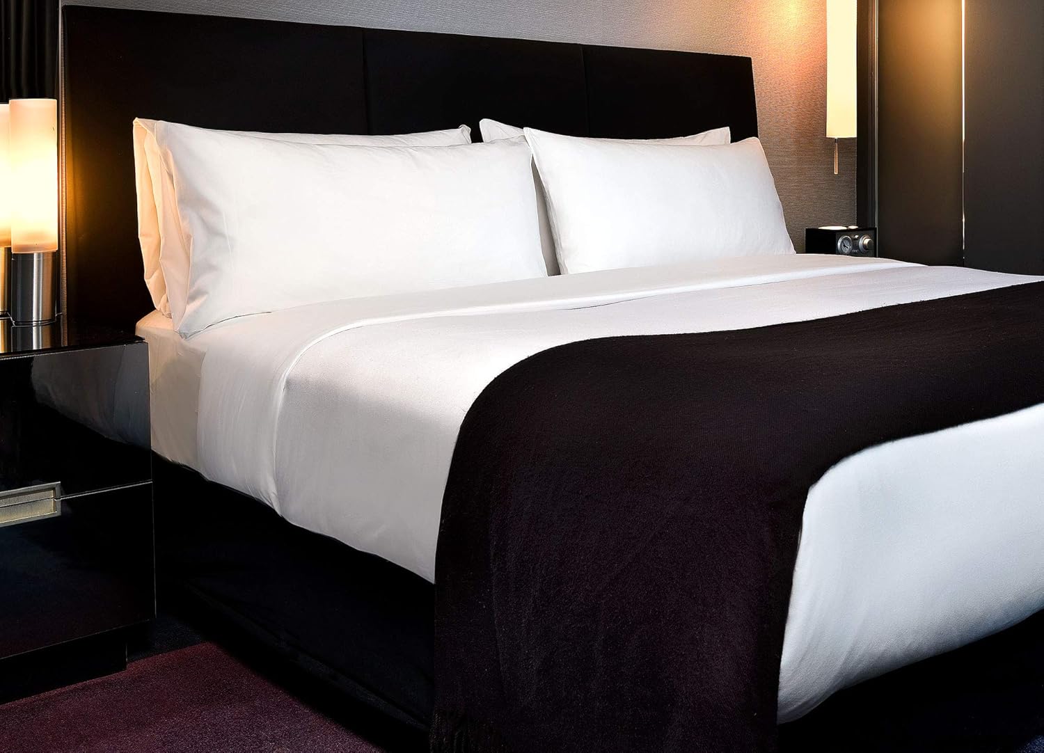 W Hotels Almohada alternativa de plumón, almohada hipoalergénica, tamaño Queen (20 x 30 pulgadas)