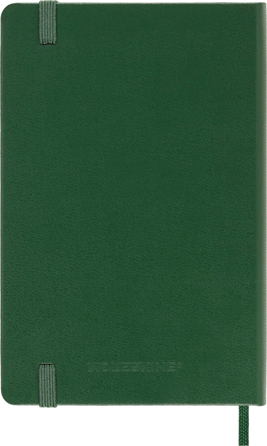 Moleskine Agenda diaria 2024, 12M, bolsillo, verde mirto, tapa dura (3.5 x 5.5)