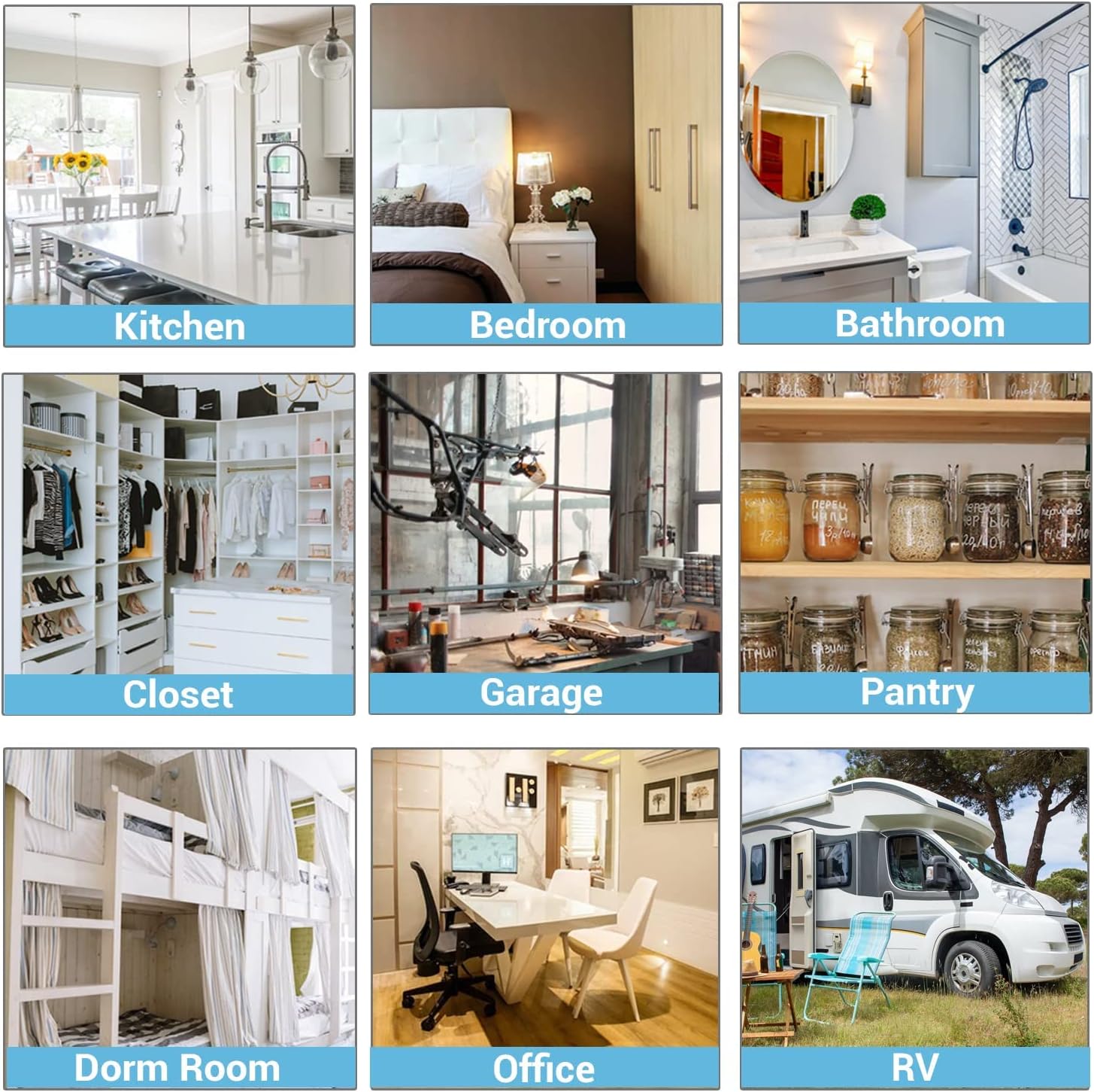 OutWest Ganchos de pared de 13 libras (máx.), gancho autoadhesivo transparente, resistente, impermeable, gancho de pared adhesivo para uso en baño,