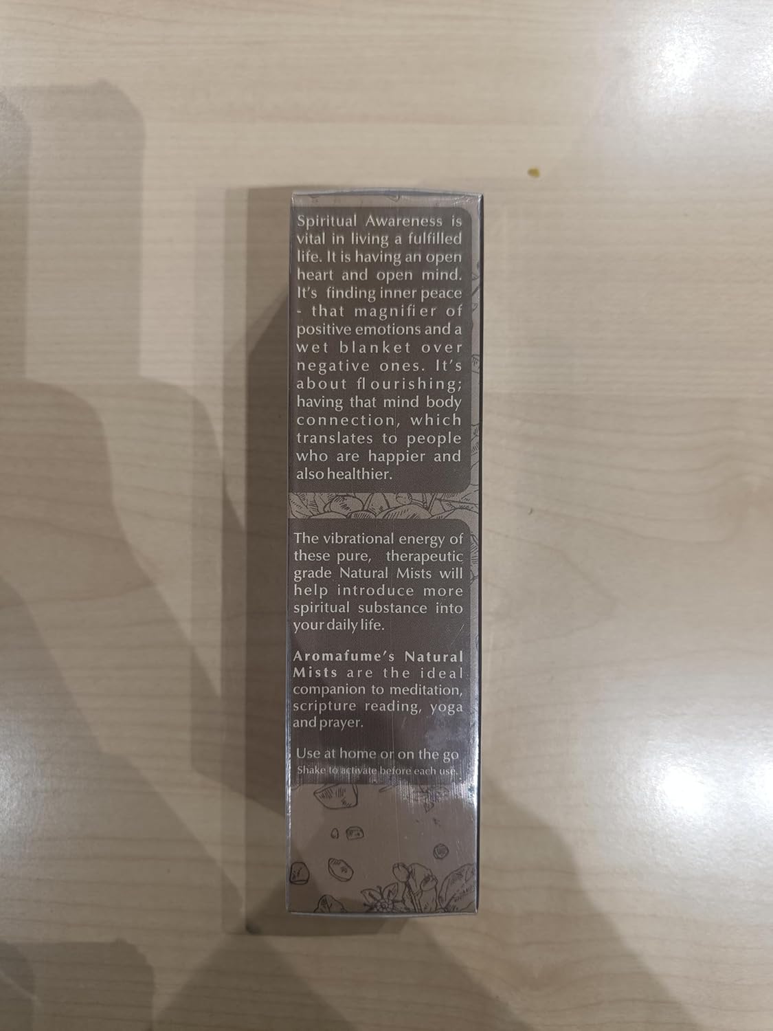 Aromafume Espray de resina natural de benjuí, 3.3 onzas, ideal para espiritualidad, oración y rituales, fabricado con resina de benjuí de Indonesia,