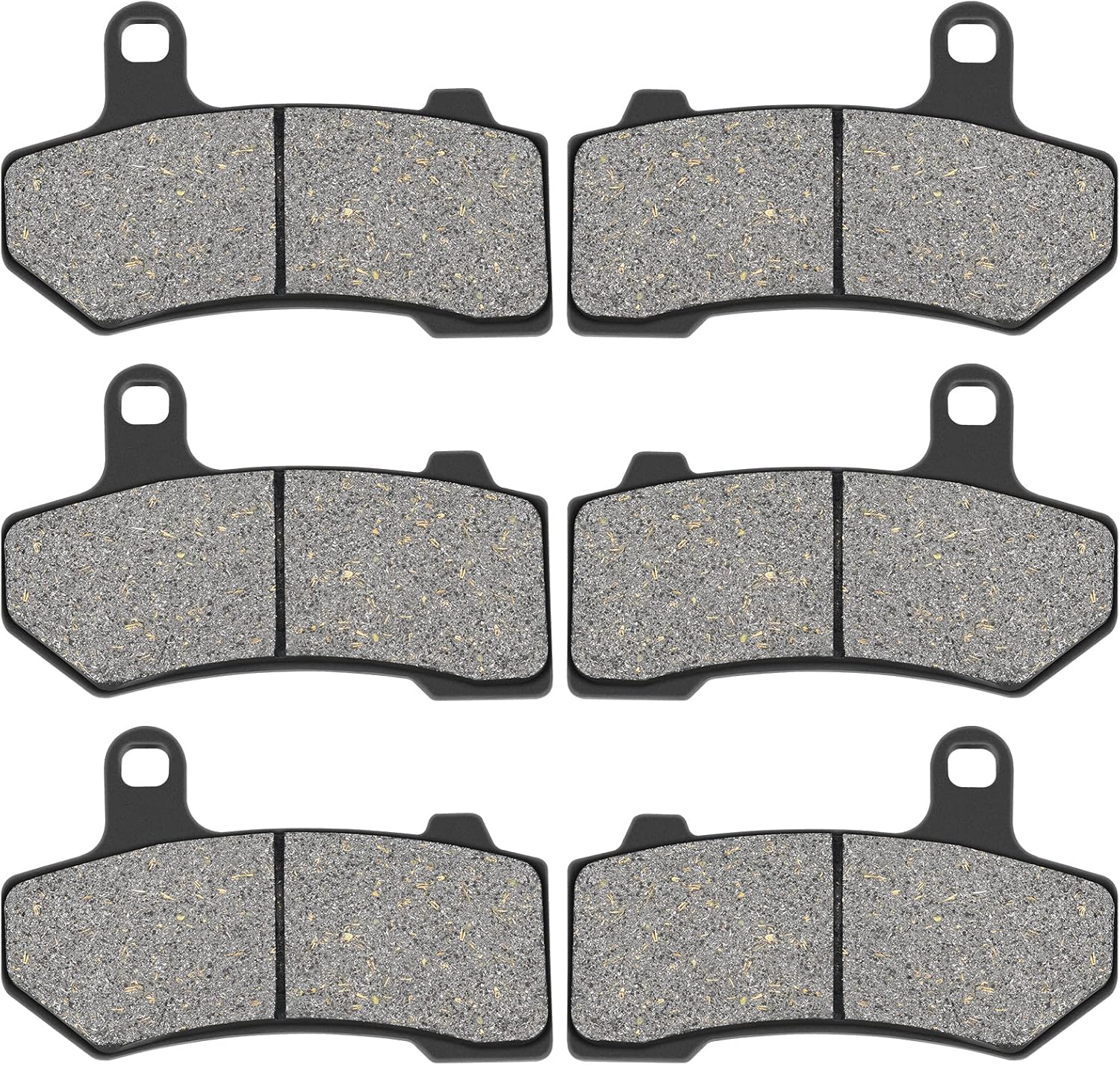 AHL Juego de pastillas de freno delanteras y traseras para motocicleta FLHTCU Ultra Classic Electra Glide Harley Touring FLHX Street Glide Touring