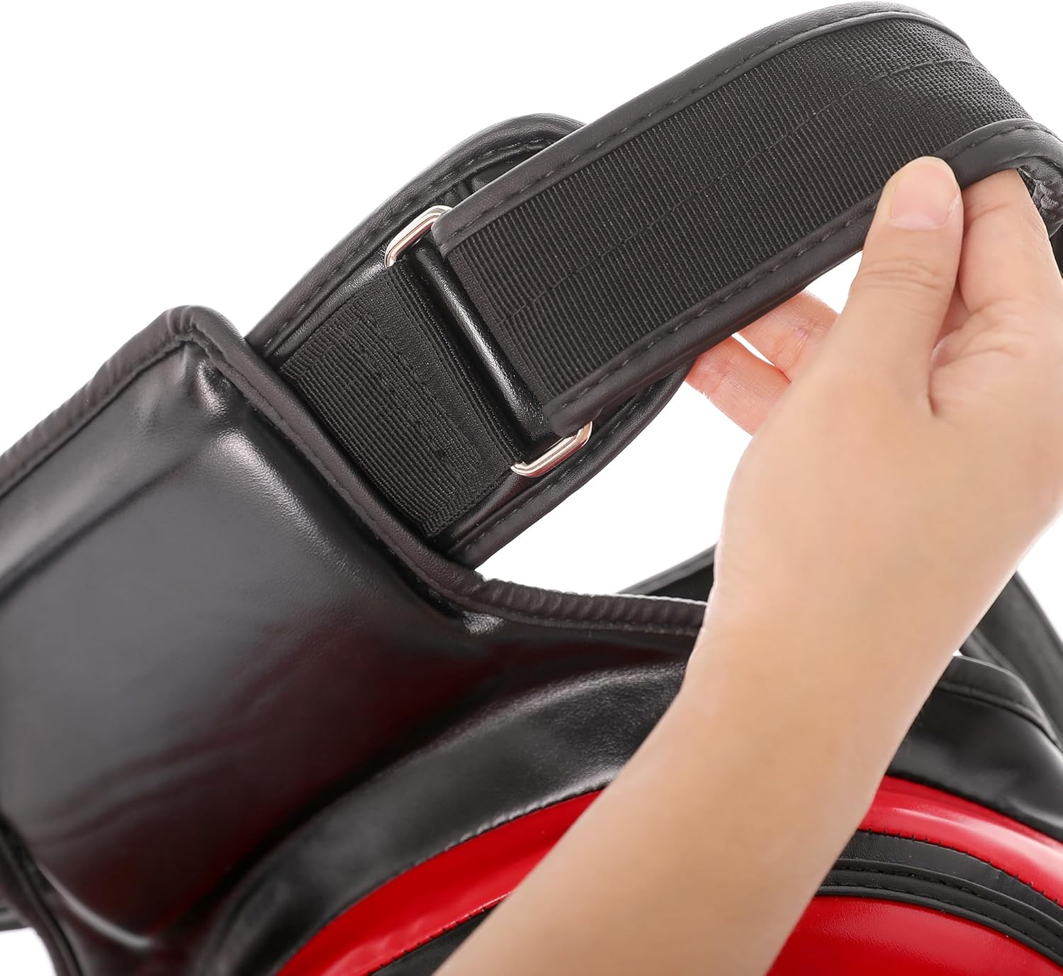 Muay Thai – Almohadillas para muslos de kickboxing, almohadilla para piernas para artes marciales, entrenador, entrenador de taekwondo, equipo de