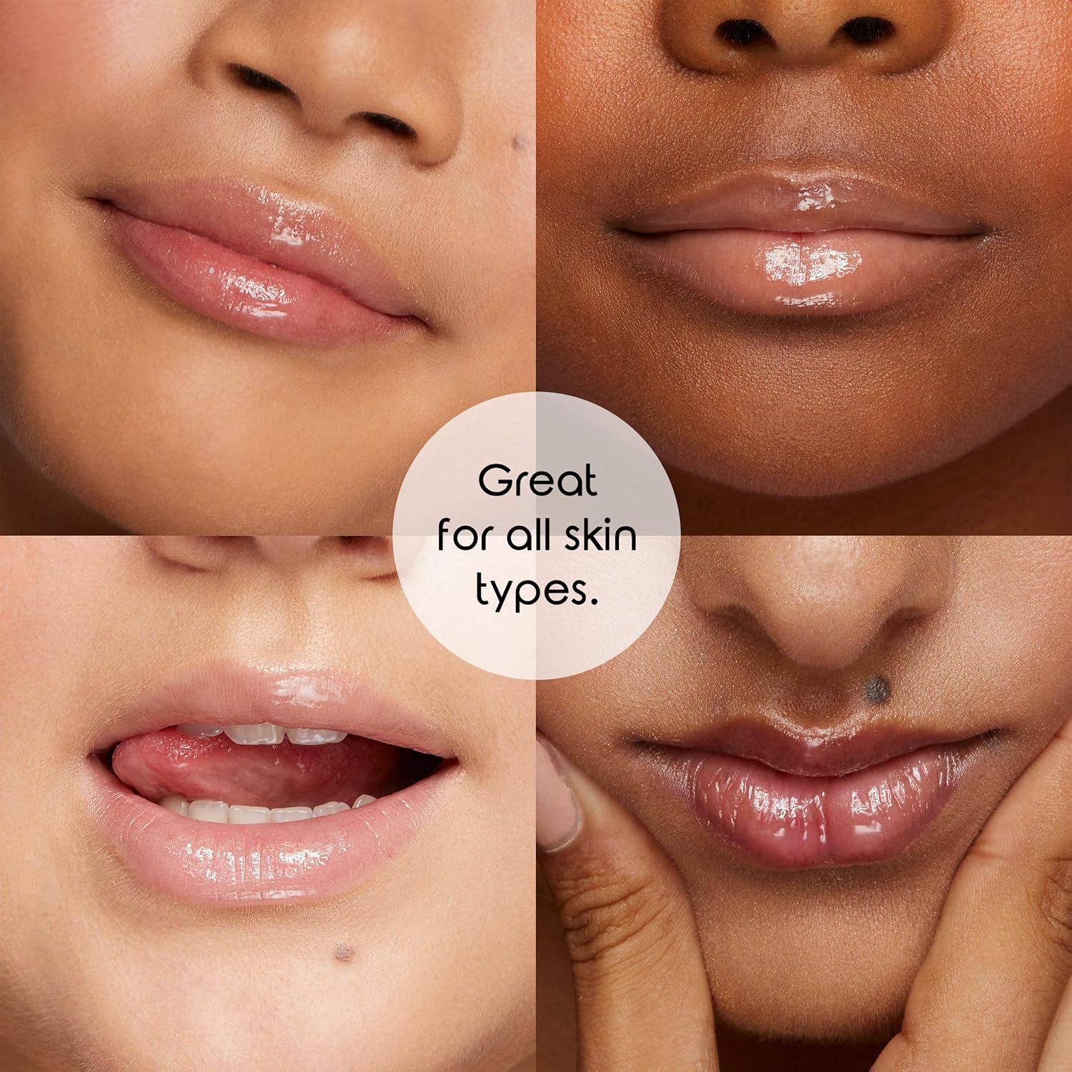 Favorite’s – Paquete de belleza y cuidado de la piel, parches para espinillas, brillo labial transparente, crema iluminadora y rubor muy brillante
