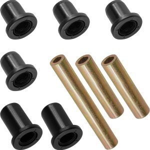 Caltric Kit de bujes de brazo de control inferior trasero compatible con Polaris Scrambler XP 1000 2014-2022 Caltric Kit de bujes de brazo de control inferior trasero compatible con Polaris Scrambler XP 1000 2014-2022