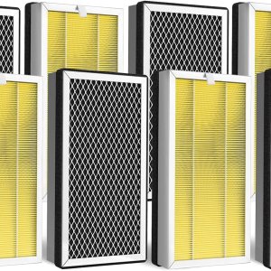 Removedor de olores Filtro AMOYFILTER compatible con filtro de repuesto de filtro Air Pur-ifier serie 15, filtración 3 en 1 con prefiltro, filtro Removedor de olores Filtro AMOYFILTER compatible con filtro de repuesto de filtro Air Pur-ifier serie 15, filtración 3 en 1 con prefiltro, filtro