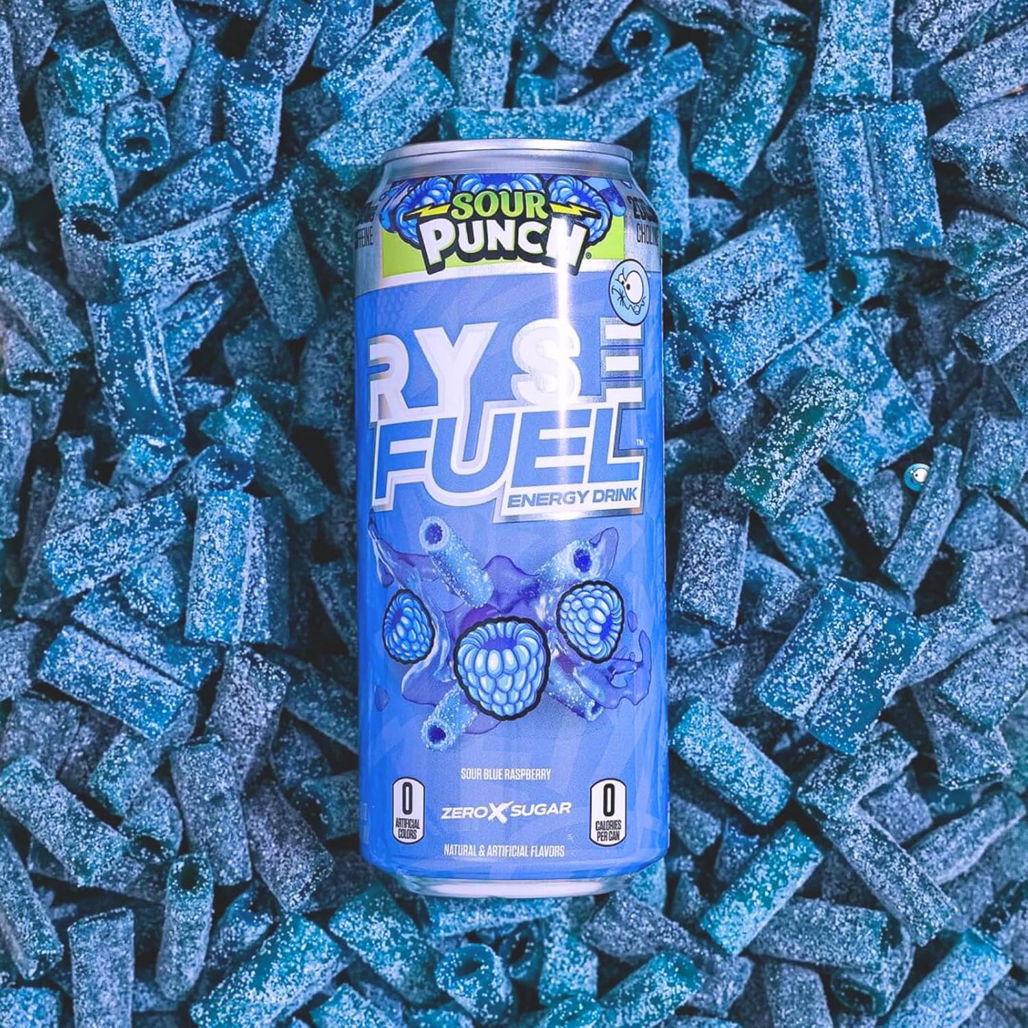 RYSE Up Supplements Bebida energética sin azúcar de combustible, apta para veganos, sin gluten, sin rellenos y sin colores artificiales, 0 calorías,