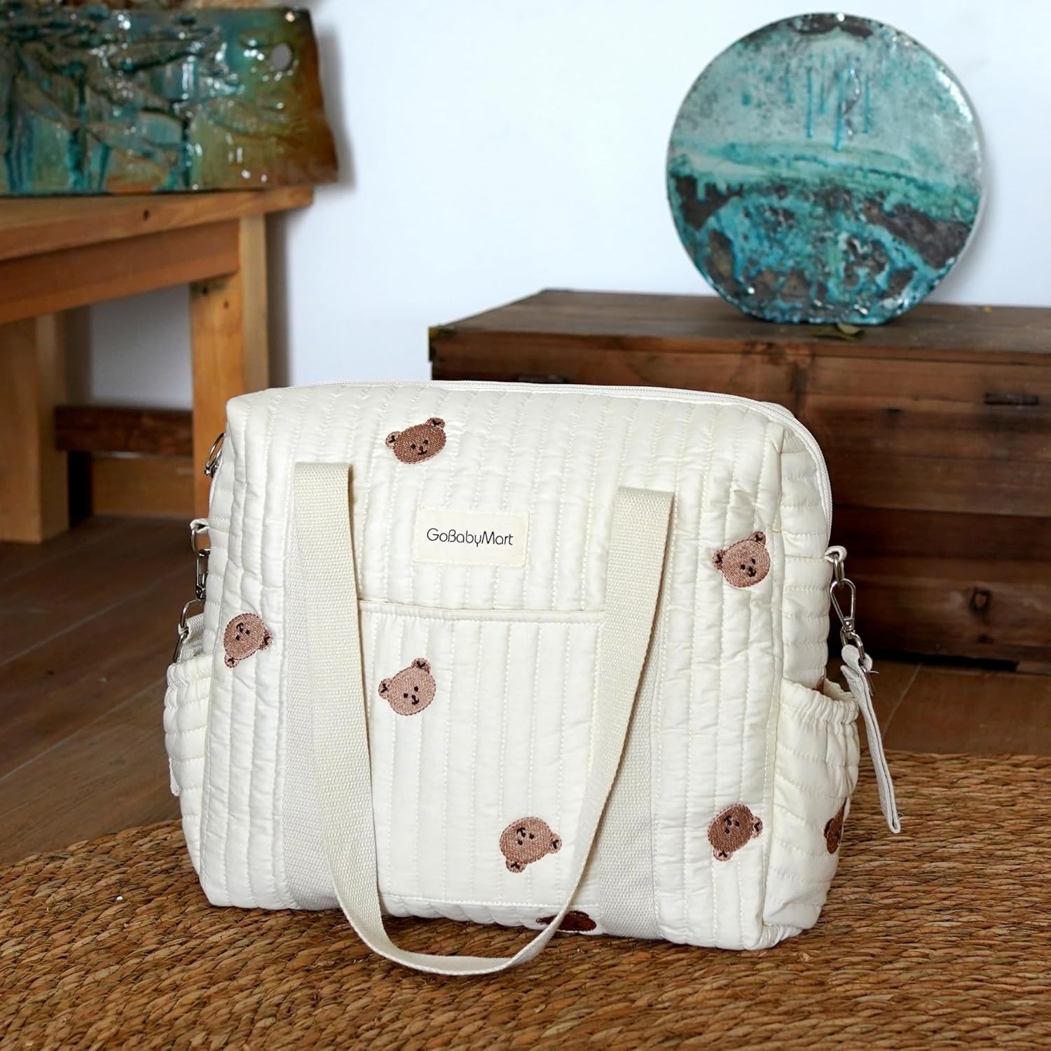 Bolsa de pañales, Bolsa de maternidad, Bolsa de pañales de viaje, Bolso de bebé multifunción, Bolsas de pañales para bebés, Bolsa de mensajero