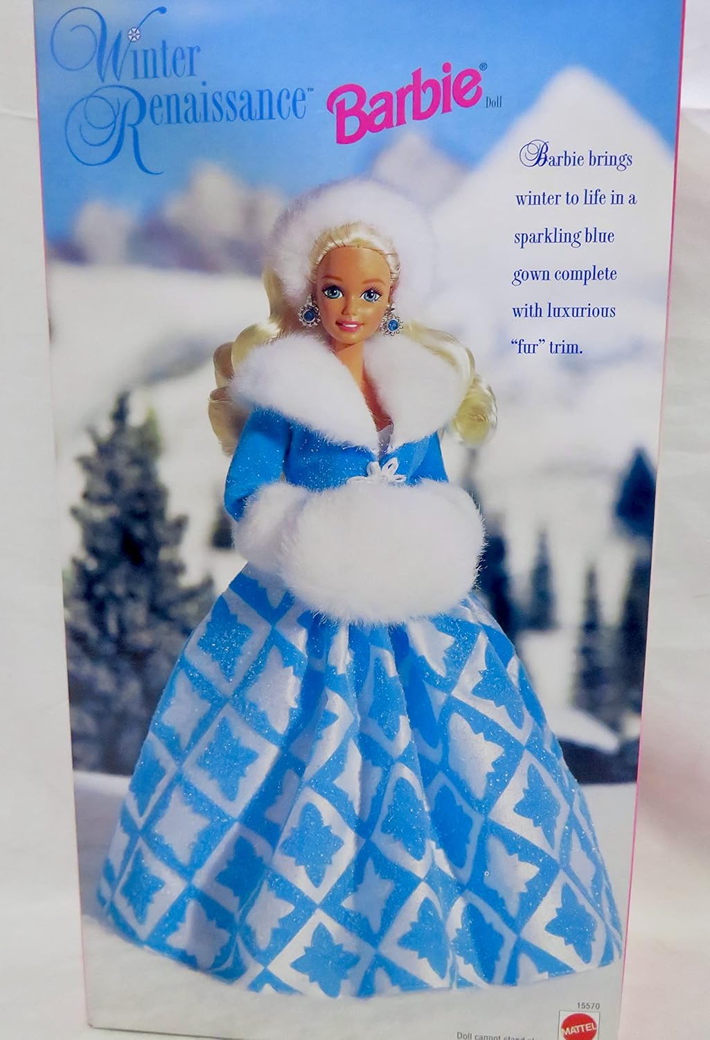 Barbie Invierno Renacimiento Noche Elegancia Serie Edición Especial (1996)