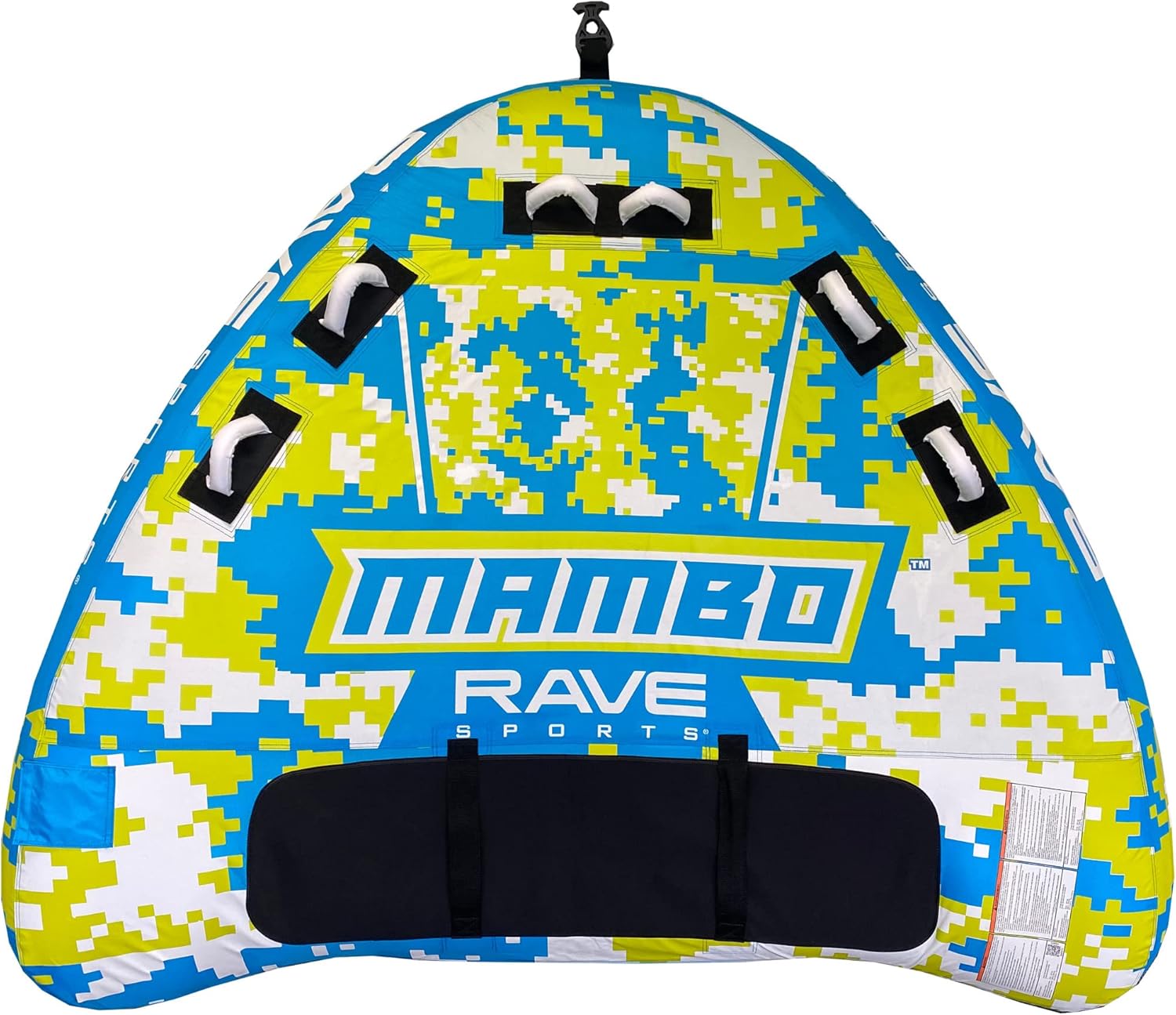 RAVE Sports Mambo Boat Tubo remolcable – Tubo inflable para 1-3 jinetes