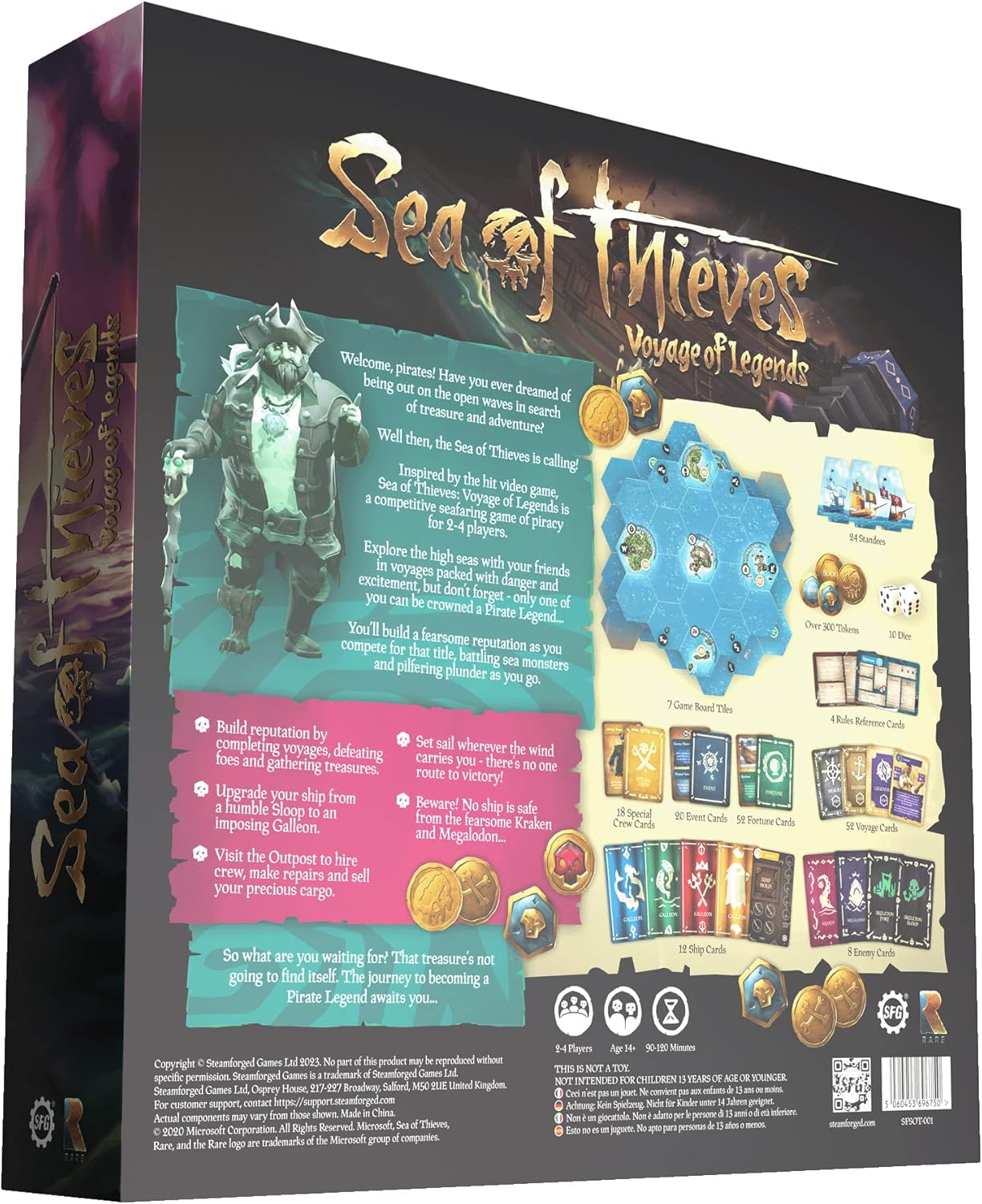 Sea of Thieves The Board Game Voyage of Legends