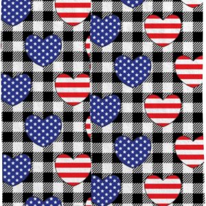 Toallas de cocina de mano para baño, paquete de 2 toallas absorbentes patrióticas para el Día de la Independencia del 4 de julio Toallas de cocina de mano para baño, paquete de 2 toallas absorbentes patrióticas para el Día de la Independencia del 4 de julio