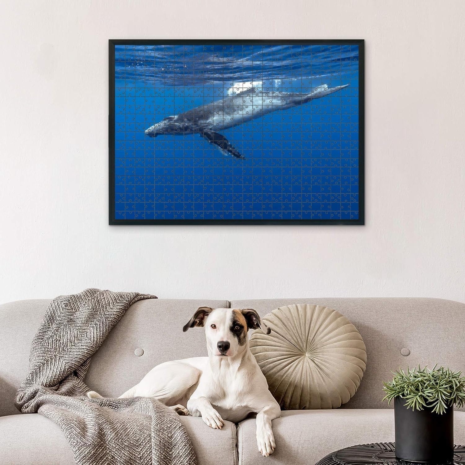 Rompecabezas de 1000 piezas de madera con letras de diseño de área Baleine Bosse rompecabezas regalos para adultos niños rompecabezas familia