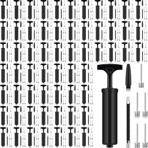 Juego de 200 juegos de bomba de bola portátil, incluye manguera de extensión de boquilla de aguja, bomba de bola de aire de mano, kit de inflado Juego de 200 juegos de bomba de bola portátil, incluye manguera de extensión de boquilla de aguja, bomba de bola de aire de mano, kit de inflado