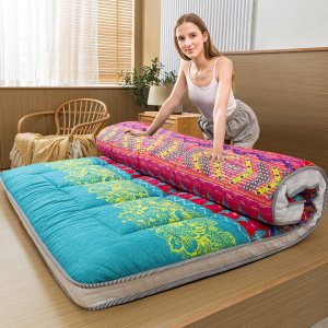 MAXYOYO Colchón tamaño Queen Futón Cama portátil Colchón japonés Colchón cama colchón plegable Colchón cama Queen Colchón cama japonesa Colchón MAXYOYO Colchón tamaño Queen Futón Cama portátil Colchón japonés Colchón cama colchón plegable Colchón cama Queen Colchón cama japonesa Colchón