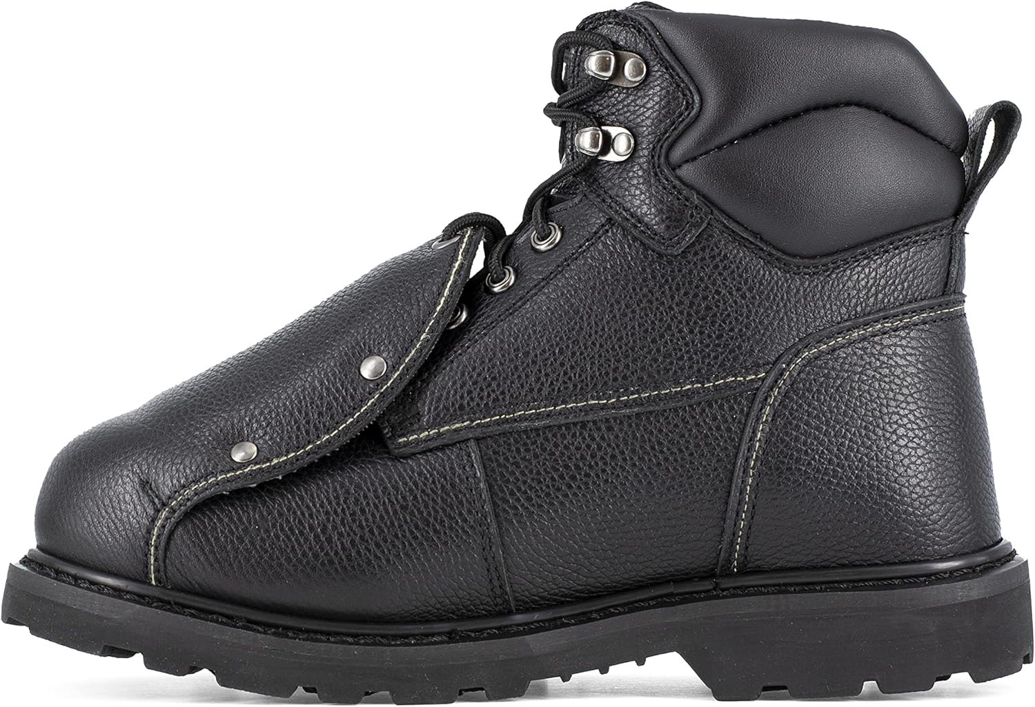 Iron Age Para hombre Groundbreaker 6 Pulgadas De Acero Eléctrico Toe Externa Met Guard Trabajo Seguridad Zapatos Casual – Negro
