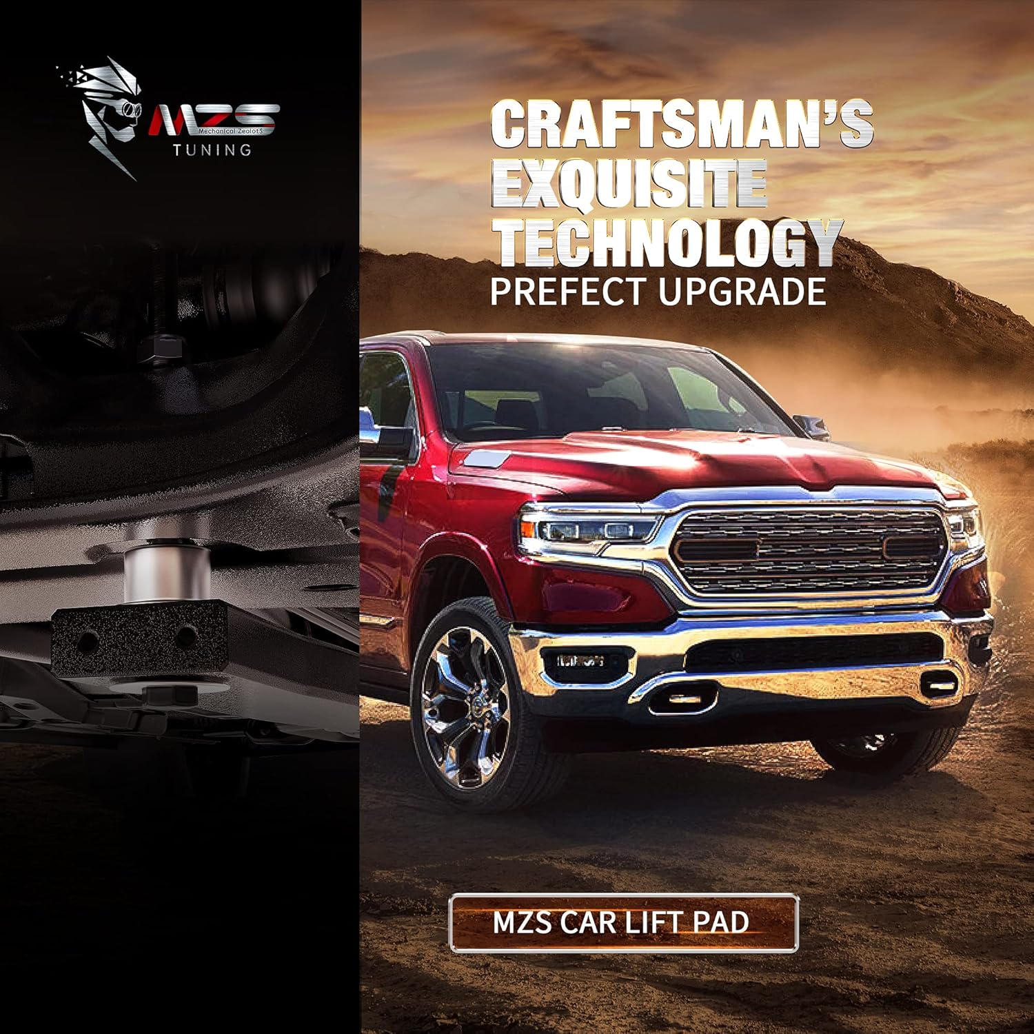 MZS Kit de caída diferencial, espaciadores de caída diff + hardware compatible con Silverado 1500 4WD 2007-2021  Sierra 1500 4WD 2007-2018