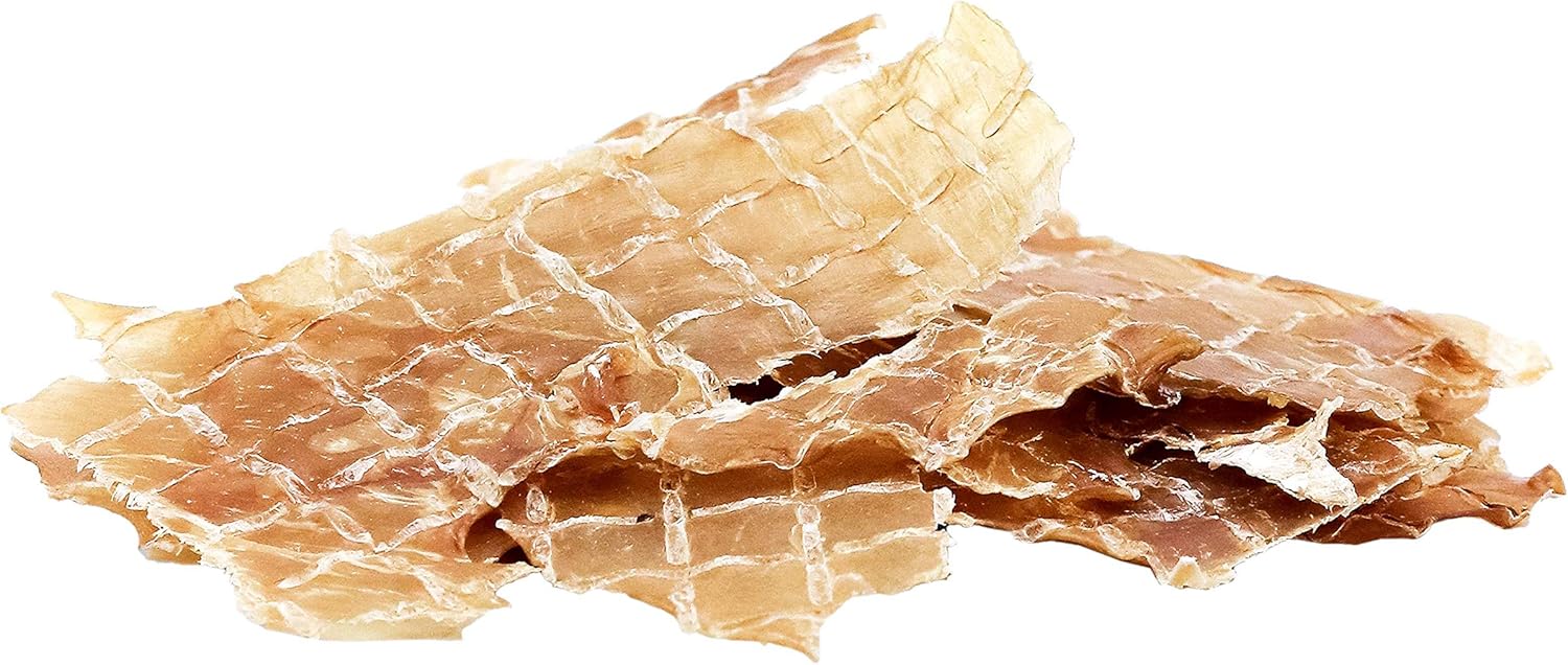 Roam Pet Treats Ostrich Gizzard Ossy Chews – Masticables masticables para perros de larga duración (paquete de 2)