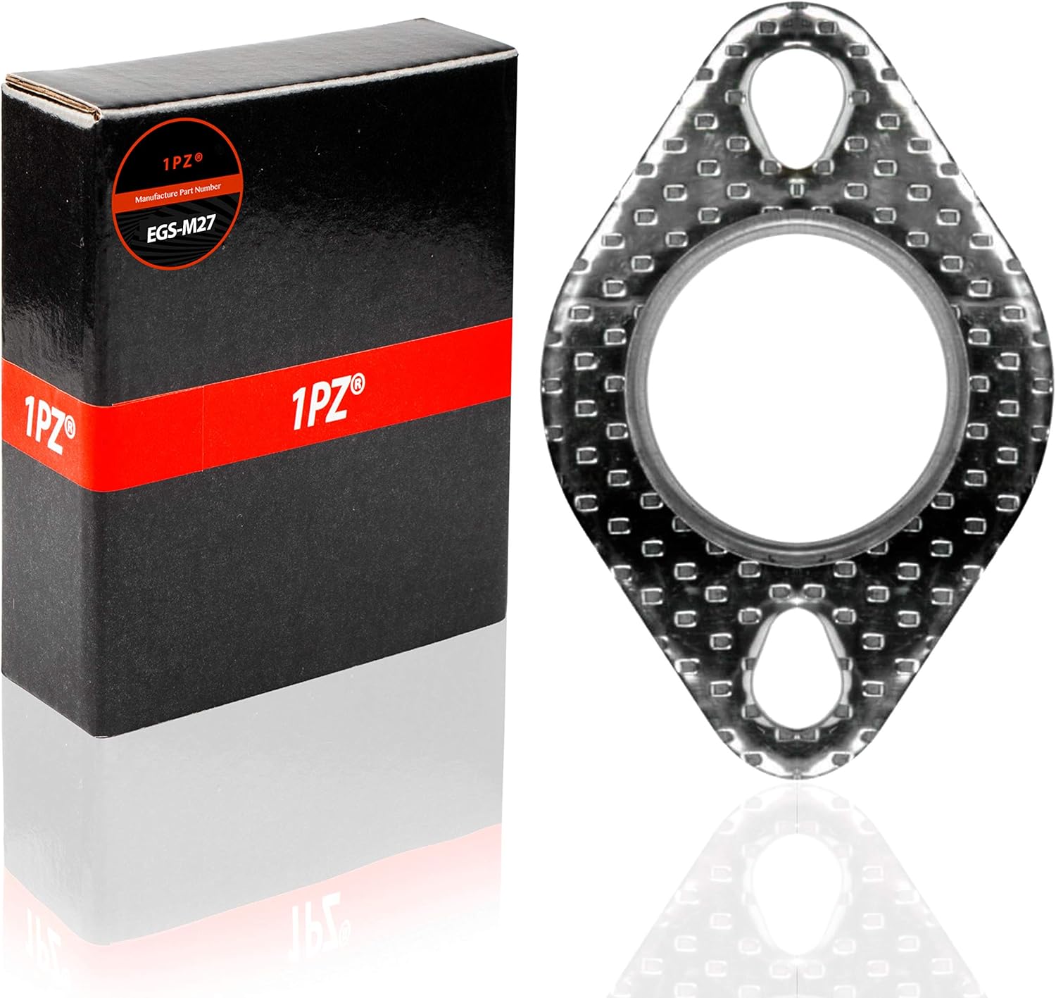 1PZ EGS-M27 Junta de escape para GY6 49cc 50cc 70cc 90cc 110cc 125cc 150cc Scooter Motocicleta Go Kart ATV Quad 4Wheeler Dune Buggy Dirt Pit Bike
