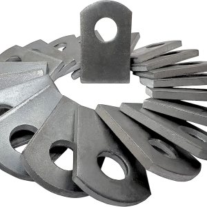 Pestañas de soldadura, lengüetas de acero, soportes de lengüeta plana, 1 pulgada de ancho, 1 .5 pulgadas de alto, orificio de 38 pulgadas, grosor de Pestañas de soldadura, lengüetas de acero, soportes de lengüeta plana, 1 pulgada de ancho, 1 .5 pulgadas de alto, orificio de 38 pulgadas, grosor de