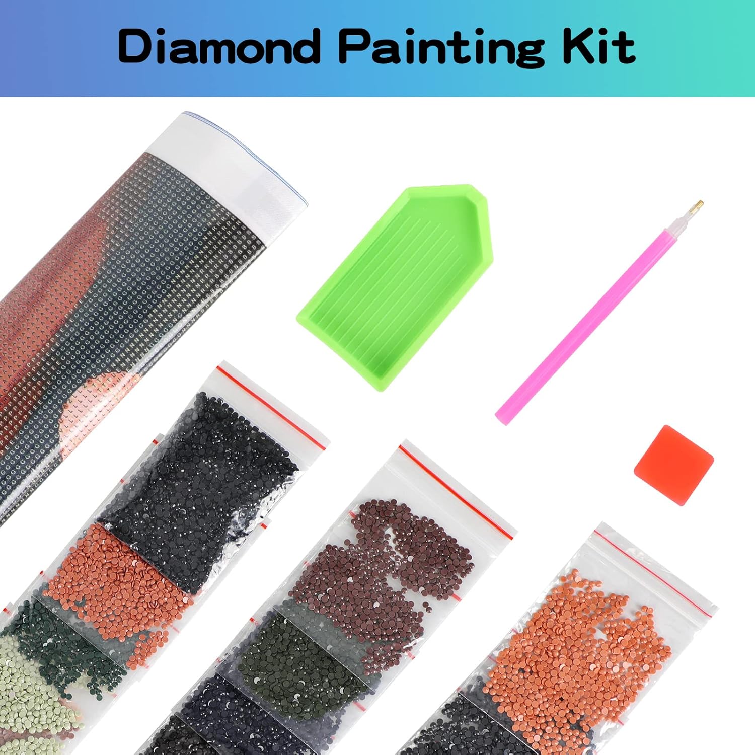 Bulldog – Kit de pintura de diamantes 5D para adultos, diseño de diamante redondo y vintage, punto de cruz, ideal para relajación y decoración de