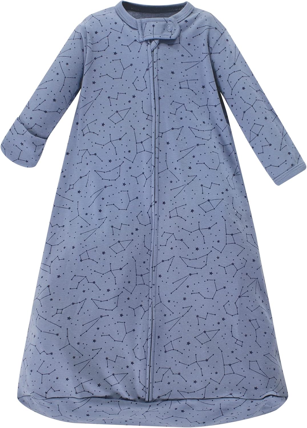 Hudson Baby Saco de dormir unisex de algodón de manga larga, saco de dormir, manta
