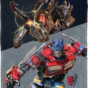 Northwest Transformers – Manta de seda táctil, 50 x 60 pulgadas, Scourge Versus Optimus Prime Northwest Transformers – Manta de seda táctil, 50 x 60 pulgadas, Scourge Versus Optimus Prime
