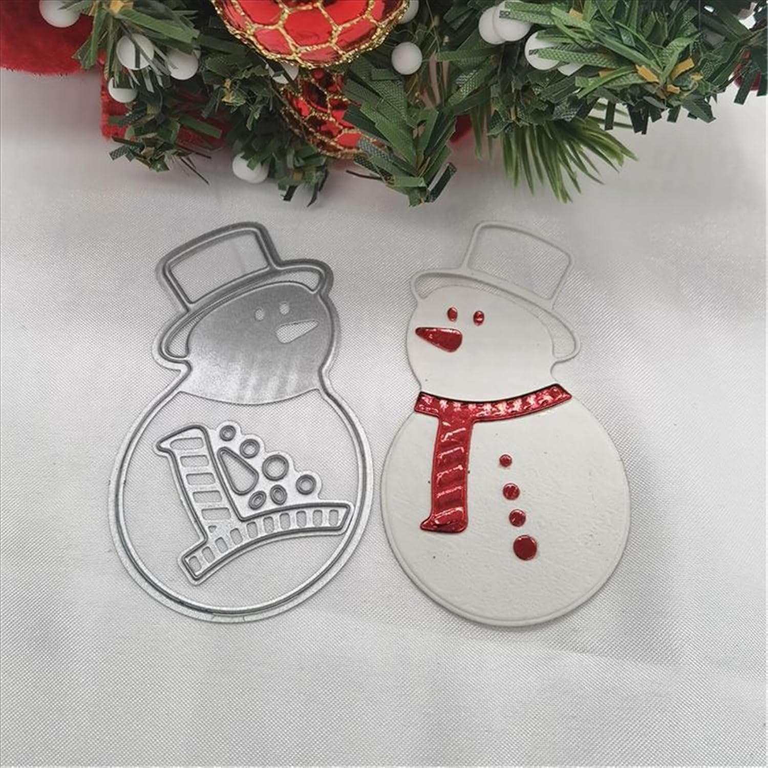 Troqueles de corte de metal DIY Merry Christams en relieve plantilla para álbum de recortes, molde para hacer tarjetas, álbum de fotos,